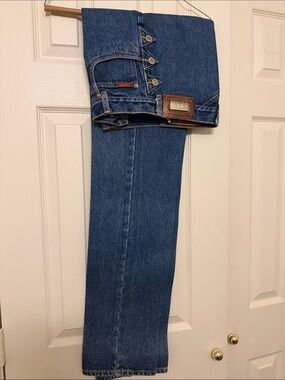 Like new Vintage Lawman 3 button bareback jeans! Sz 11. Starched and ready!